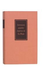 Literatura popular impresa en La Rioja, de Mesa, Juan de | portada del libro