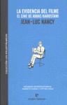 La evidencia del filme, de Jean-Luc Nancy | portada del libro