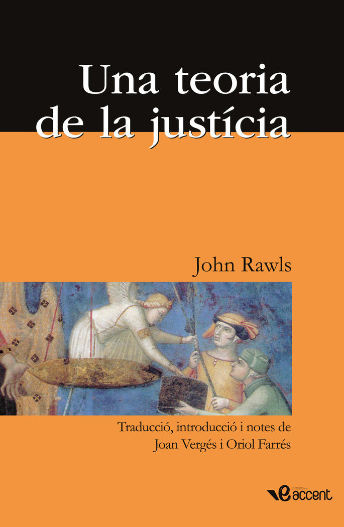 Una teoria de la justícia, de Rawls | portada del libro
