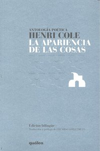 Antolog¡a poética, de Henri Cole | portada del libro