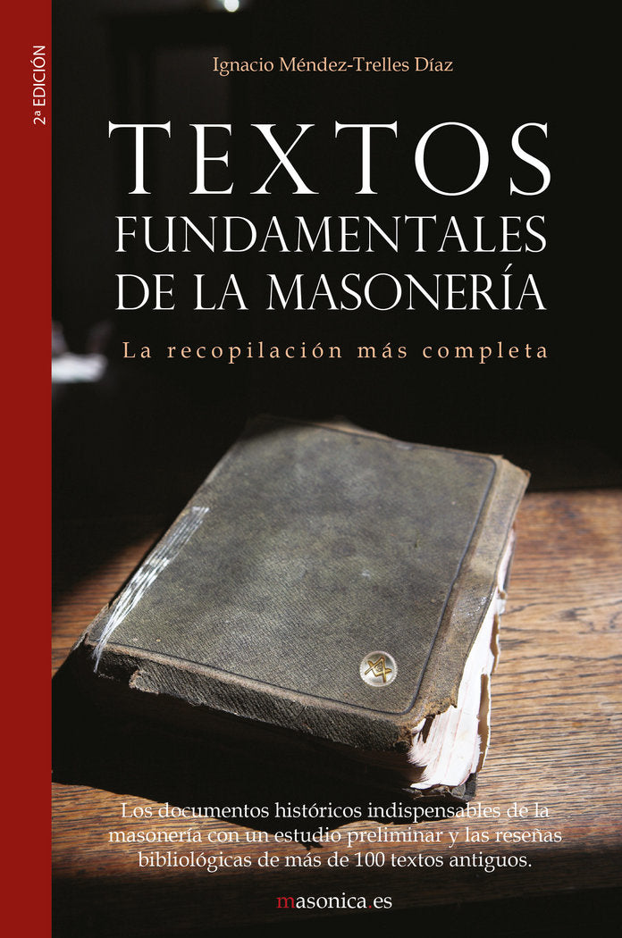 Textos fundamentales de la masonería, de MÉNDEZ-TRELLES DÍAZ | portada del libro