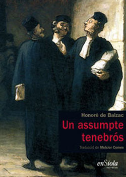 UN ASSUMPTE TENEBROS, de BALZAC | portada del libro