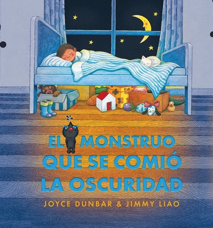 El monstruo que se comió la oscuridad, de Dunbar | portada del libro