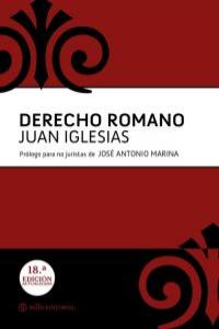 Derecho Romano, de Iglesias, Juan | portada del libro