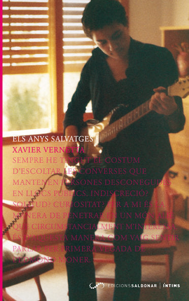 ELS ANYS SALVATGES, de VERNETTA, XAVIER | portada del libro