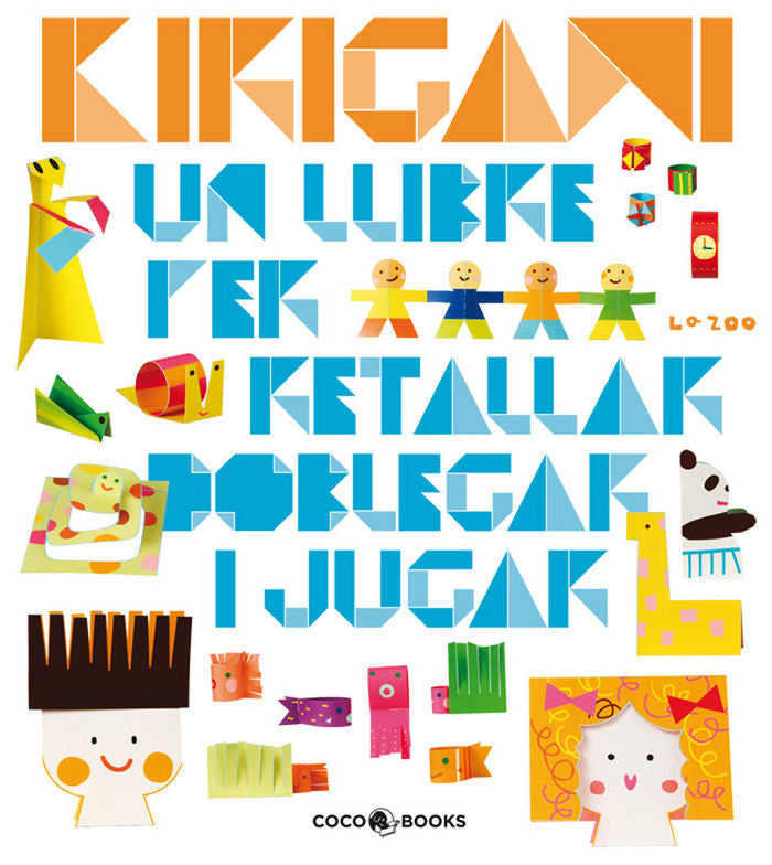 KIRIGAMI - CAT, de LA ZOO | portada del libro