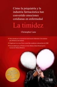 LA TIMIDEZ, de CHRISTOPHER LANE | portada del libro
