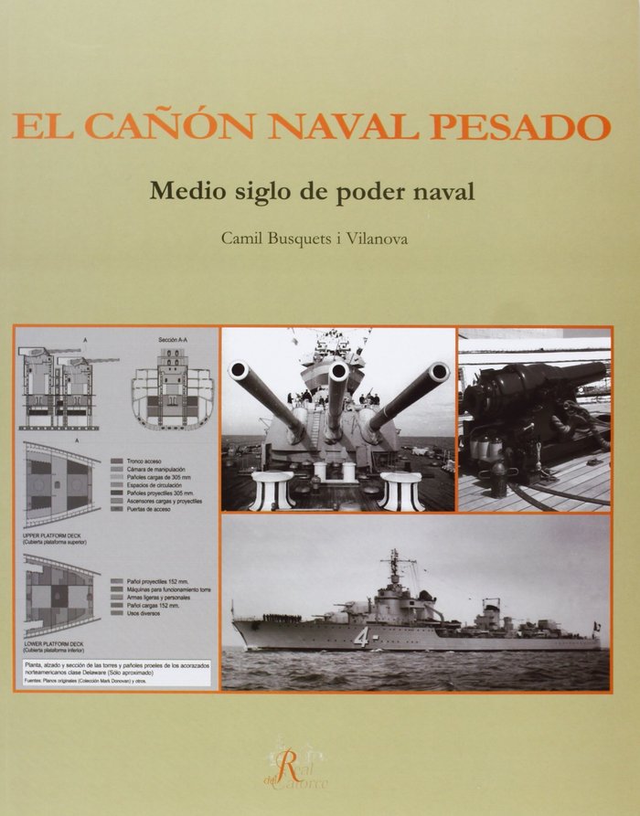 CAÑON NAVAL PESADO, EL, de BUSQUETS I VILANOVA | portada del libro