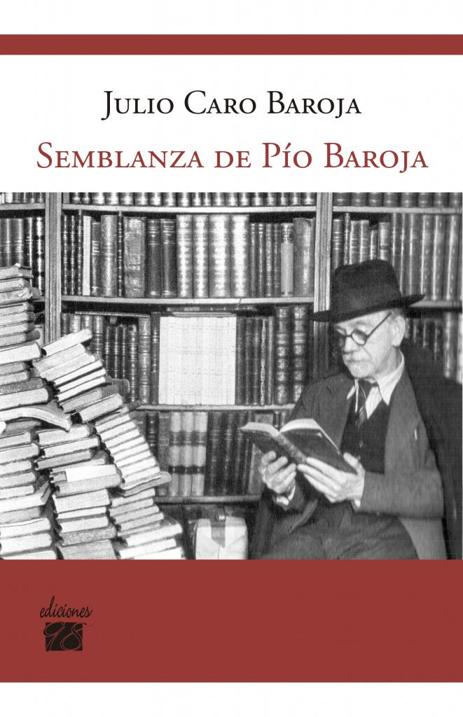 SEMBLANZA DE PIO BAROJA, de CARO BAROJA,JULIO | portada del libro