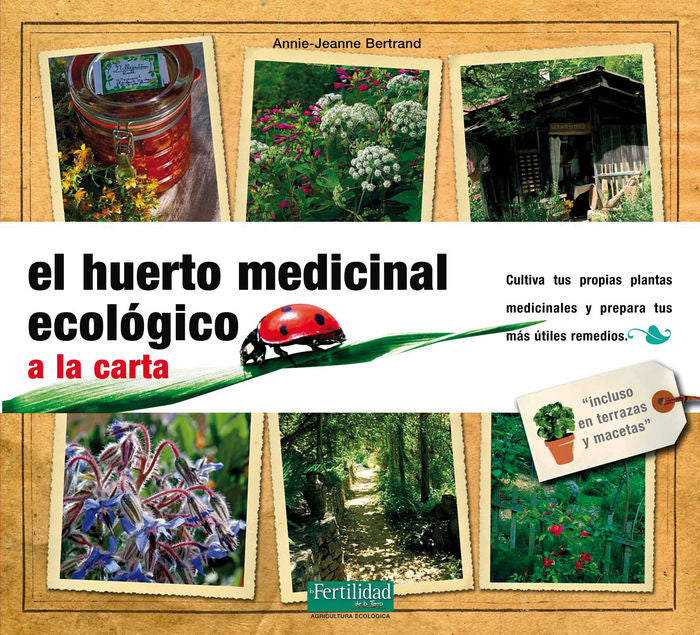 El huerto medicinal ecológico, de Bertrand | portada del libro