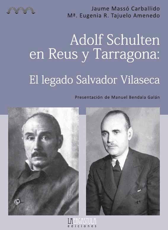 Adolf Schulten en Reus y Tarragona, de Massó i Carballido, Manuel Jaume | portada del libro