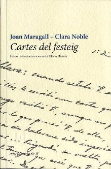 Cartes del festeig, de Maragall Gorina, Joan | portada del libro