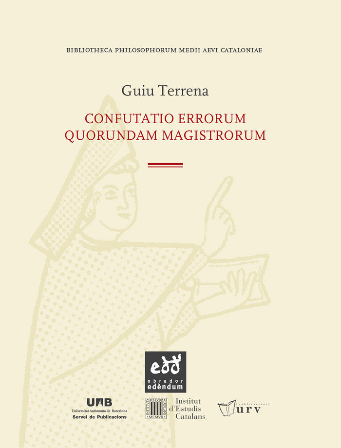Confutatio errorum quorundam magistrorum, de Terrena, Guiu | portada del libro