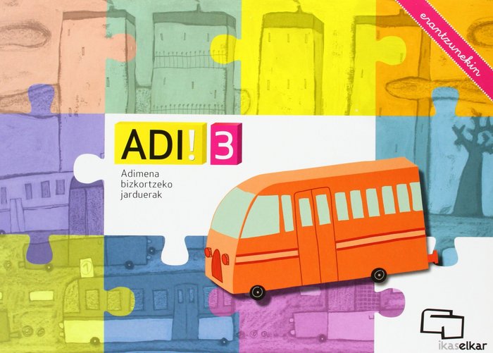 ADI! 3. Adimena bizkortzeko jarduerak (erantzunekin), de Blanch i Gisbert | portada del libro