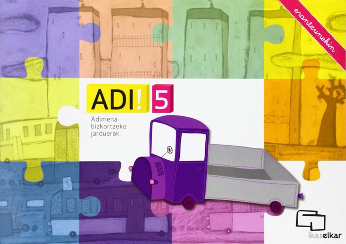 ADI! 5. Adimena bizkortzeko jarduerak (erantzunekin), de Blanch i Gisbert | portada del libro