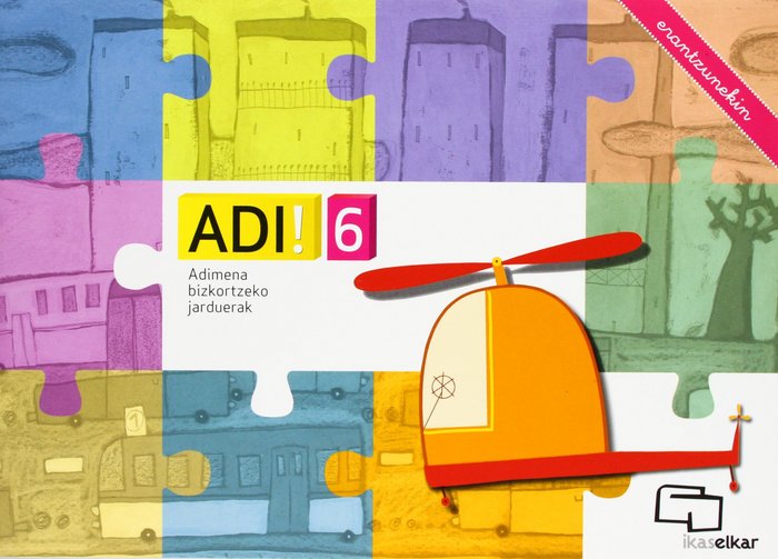 ADI! 6. Adimena bizkortzeko jarduerak (erantzunekin), de Blanch i Gisbert | portada del libro