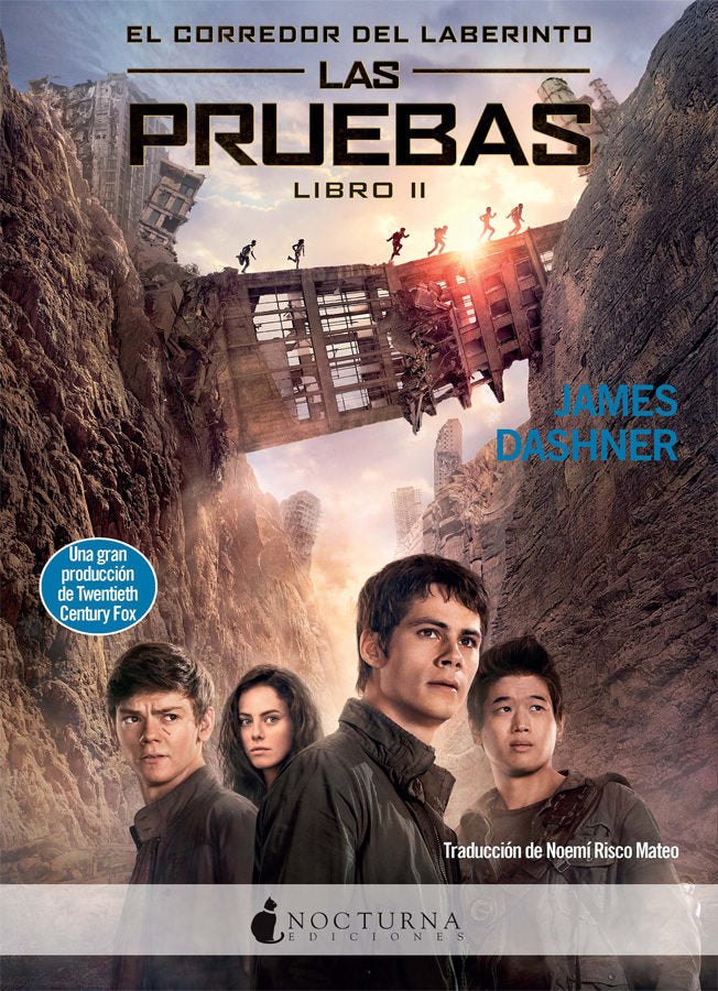 Las pruebas, de Dashner, James | portada del libro