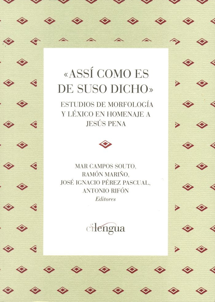 Assí como es de suso dicho, de Mariño Paz, Ramón | portada del libro