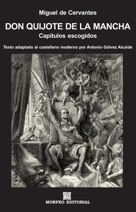 Don Quijote de la Mancha. Capítulos escogidos, de de Cervantes Saavedra, Miguel | portada del libro