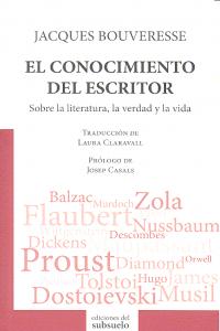 El conocimiento del escritor, de Bouveresse, Jacques | portada del libro