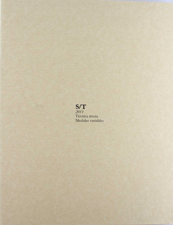 S/T (Sin título) | portada del libro