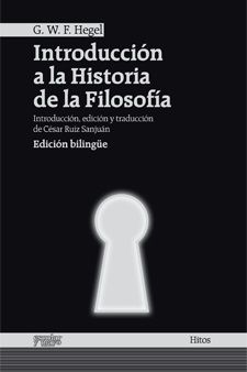 Introducción a la historia de la filosofía, de Hegel | portada del libro