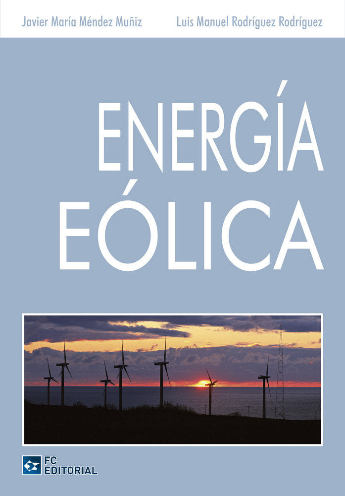 Energía Eólica, de Méndez Muñiz, Javier María | portada del libro