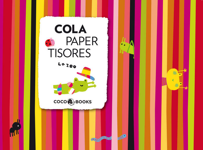 Cola, paper, tisores, de Zoo, La | portada del libro