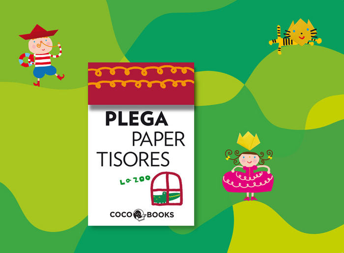 Plega, paper, tisores, de Zoo, La | portada del libro