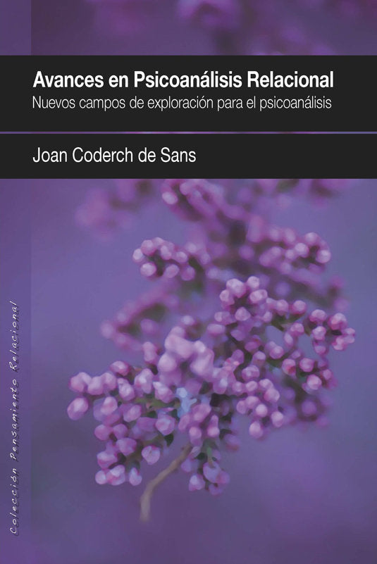 Avances en psicoanálisis relacional, de Coderch de Sans | portada del libro