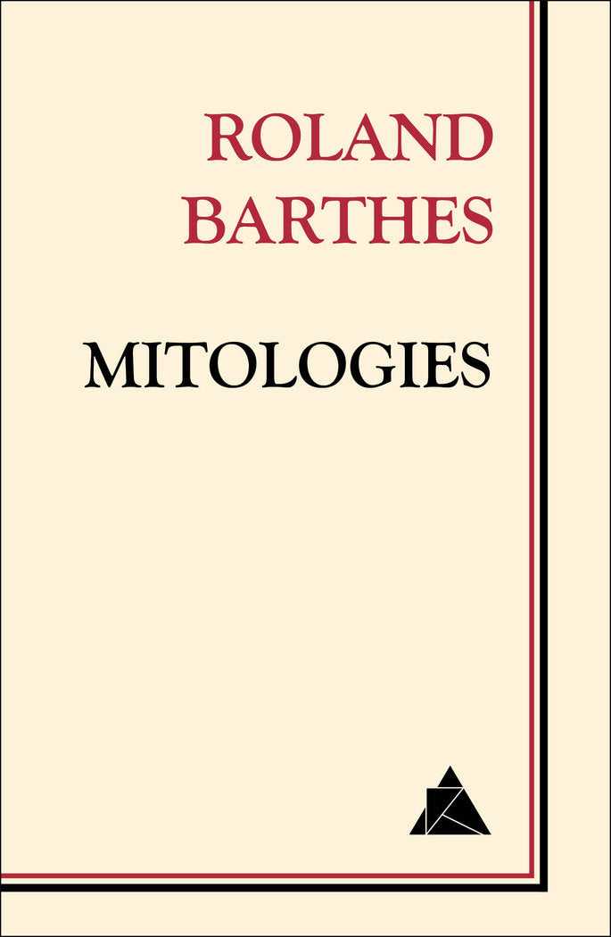 Mitologies, de Barthes, Roland | portada del libro