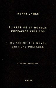 El arte de la novela, de JAMES, HENRY | portada del libro