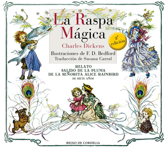 La raspa mágica, de Dickens, Charles | portada del libro