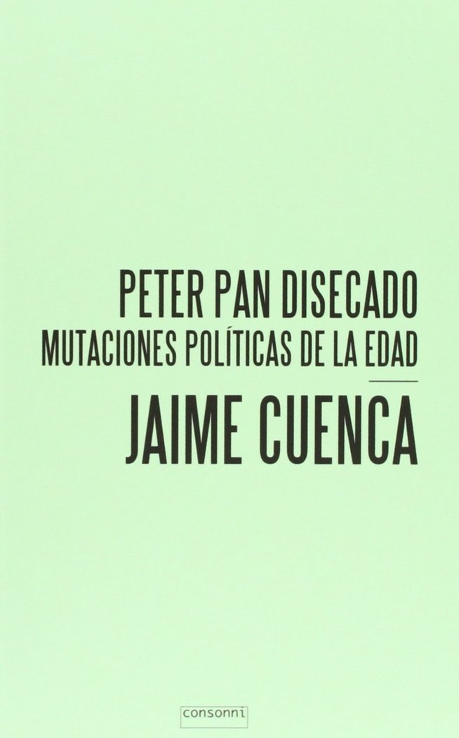 Peter Pan disecado, de Cuenca Amigo, Jaime | portada del libro