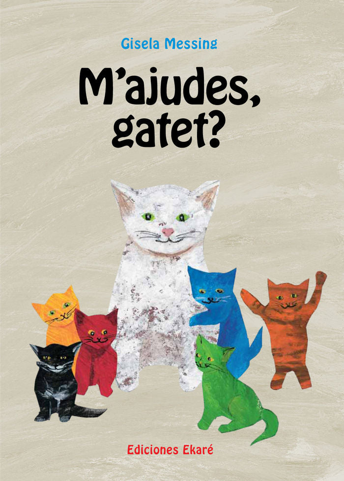 M'ajudes, gatet?, de Gisela Messing | portada del libro