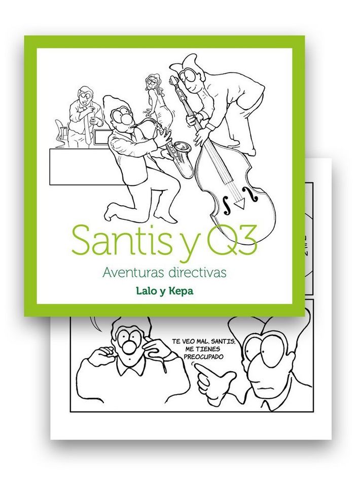 Santis y Q3, de Martínez de Miguel, Gonzalo | portada del libro
