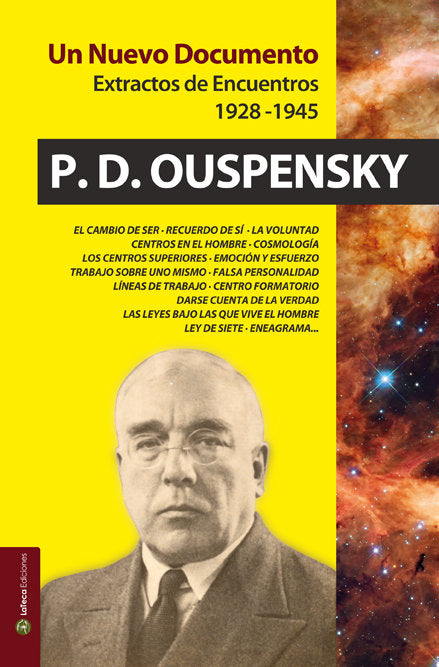 UN NUEVO DOCUMENTO, 1928-1945, de USPENSKIï | portada del libro