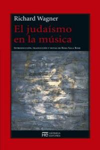 El juda¡smo en la música, de RICHARD WAGNER | portada del libro