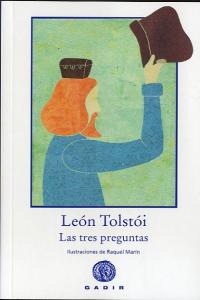 Las tres preguntas, de Tolstói, León | portada del libro