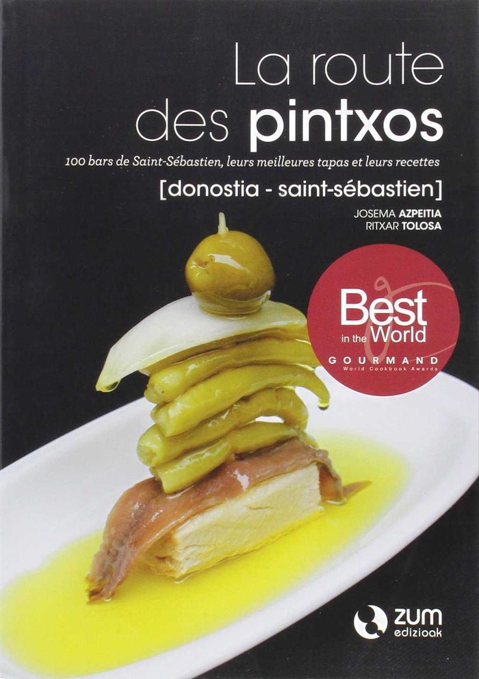 La route des pintxos, de Azpeitia Salvador | portada del libro
