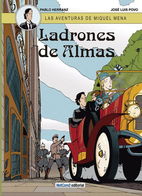 LADRONES DE ALMAS, de HERRANZ DIEGUEZ, PABLO | portada del libro