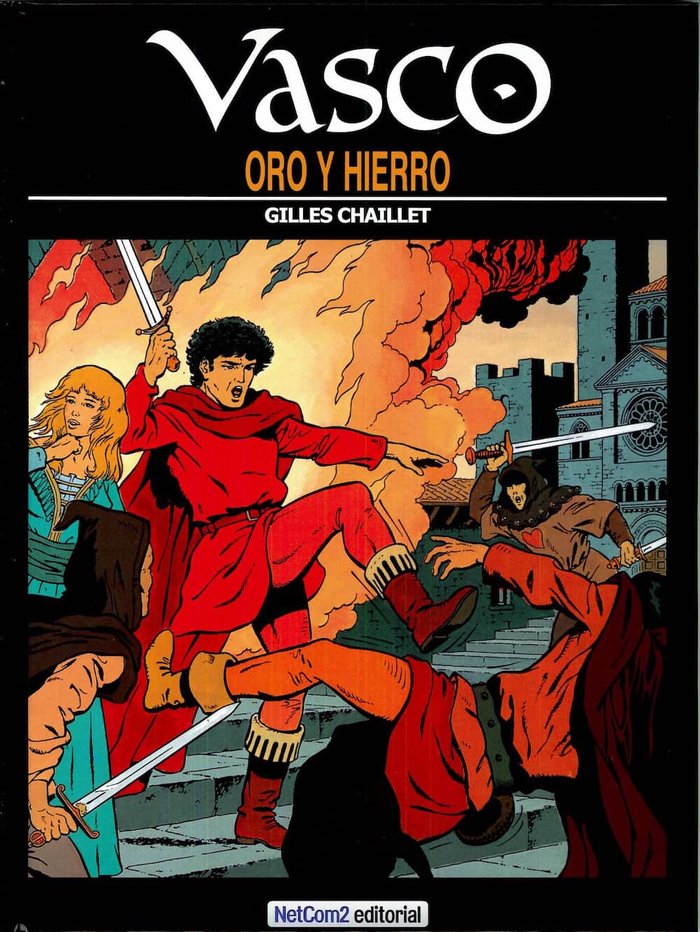 ORO Y HIERRO, de CHAILLET | portada del libro