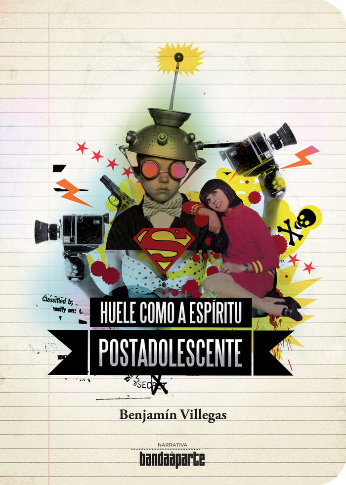 HUELE COMO A ESPIRITU POSTADOLESCENTE, de VILLEGAS,BENJAMIN | portada del libro