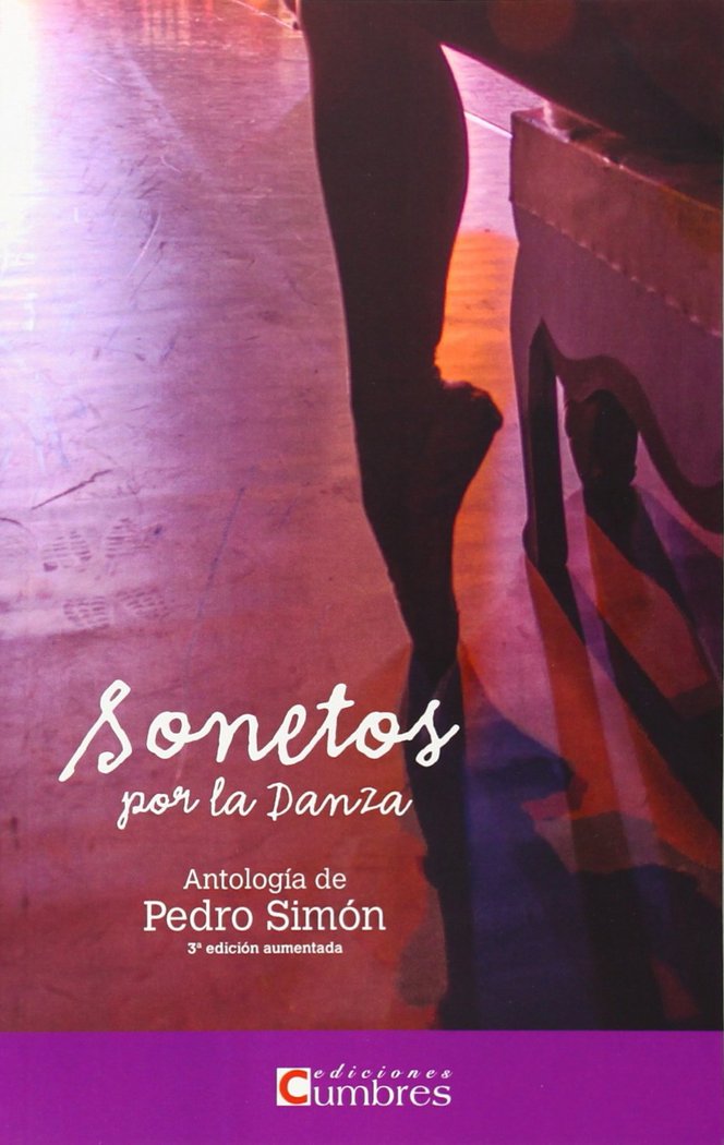 SONETOS POR LA DANZA, de SIMON MARTINEZ, PEDRO | portada del libro