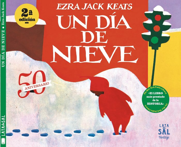 Un día de nieve, de Jack Keats, Ezra | portada del libro