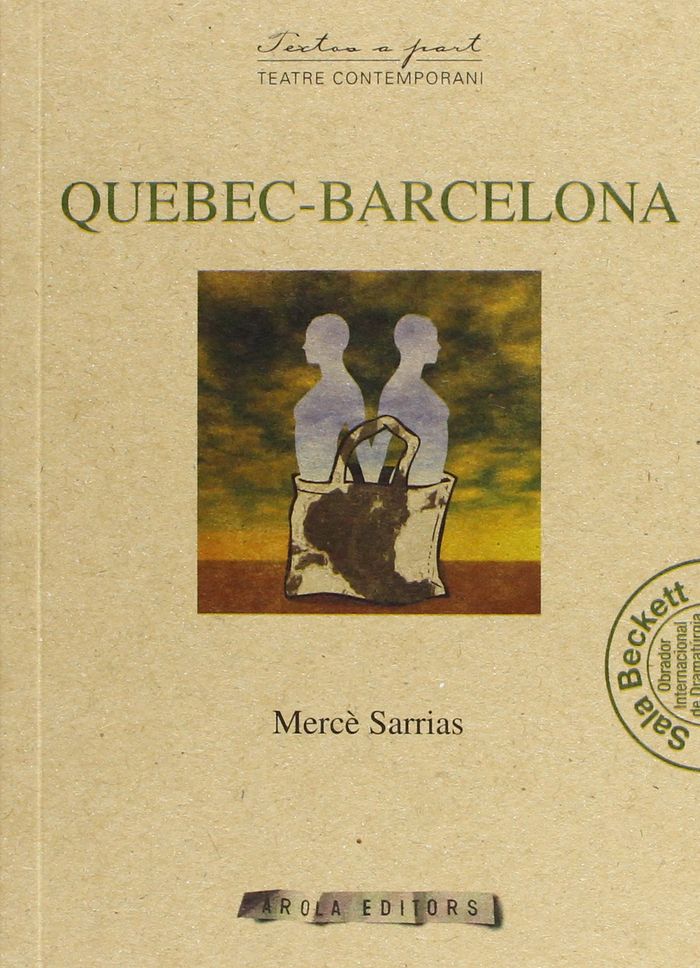 Quebec-Barcelona, de Sarrias | portada del libro