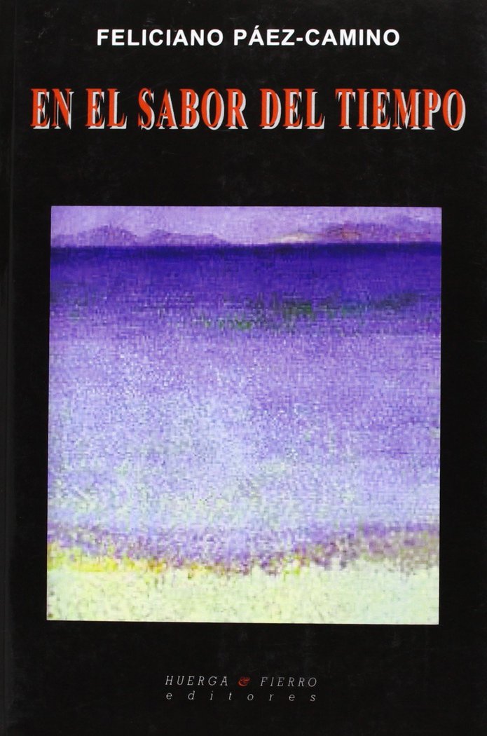 EN EL SABOR DEL TIEMPO, de Páez-Camino | portada del libro