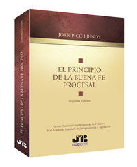 El principio de la buena fe procesal, de Picó i Junoy, Joan | portada del libro