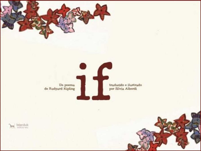 IF, de Gil Alberdi, Silvia | portada del libro