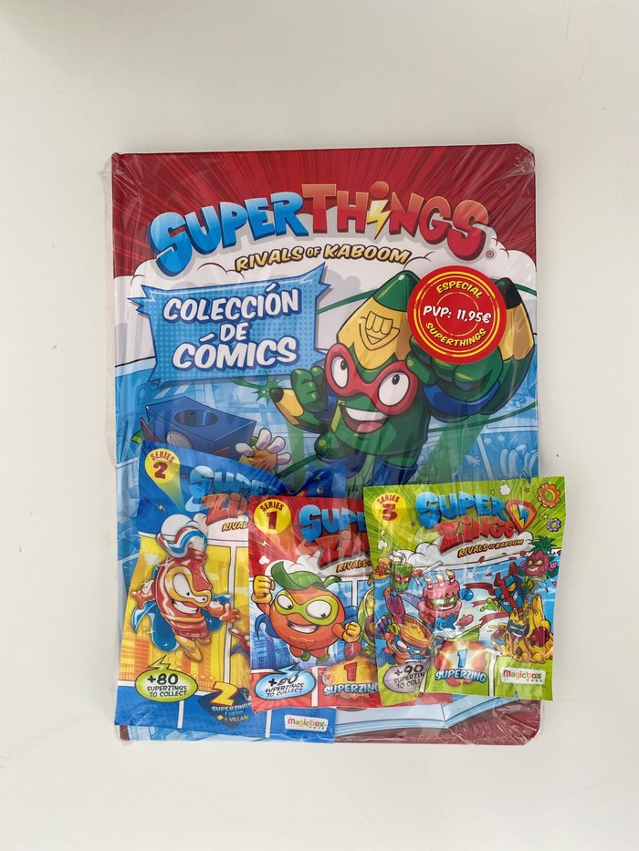 COLECCION DE COMICS SUPERTHINGS, de SUPERZINGS | portada del libro